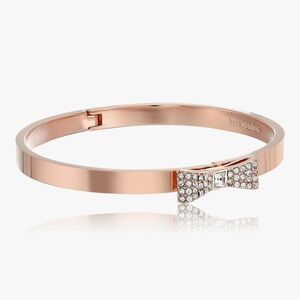 Kate Spade Rose Gold Bow Bracelet